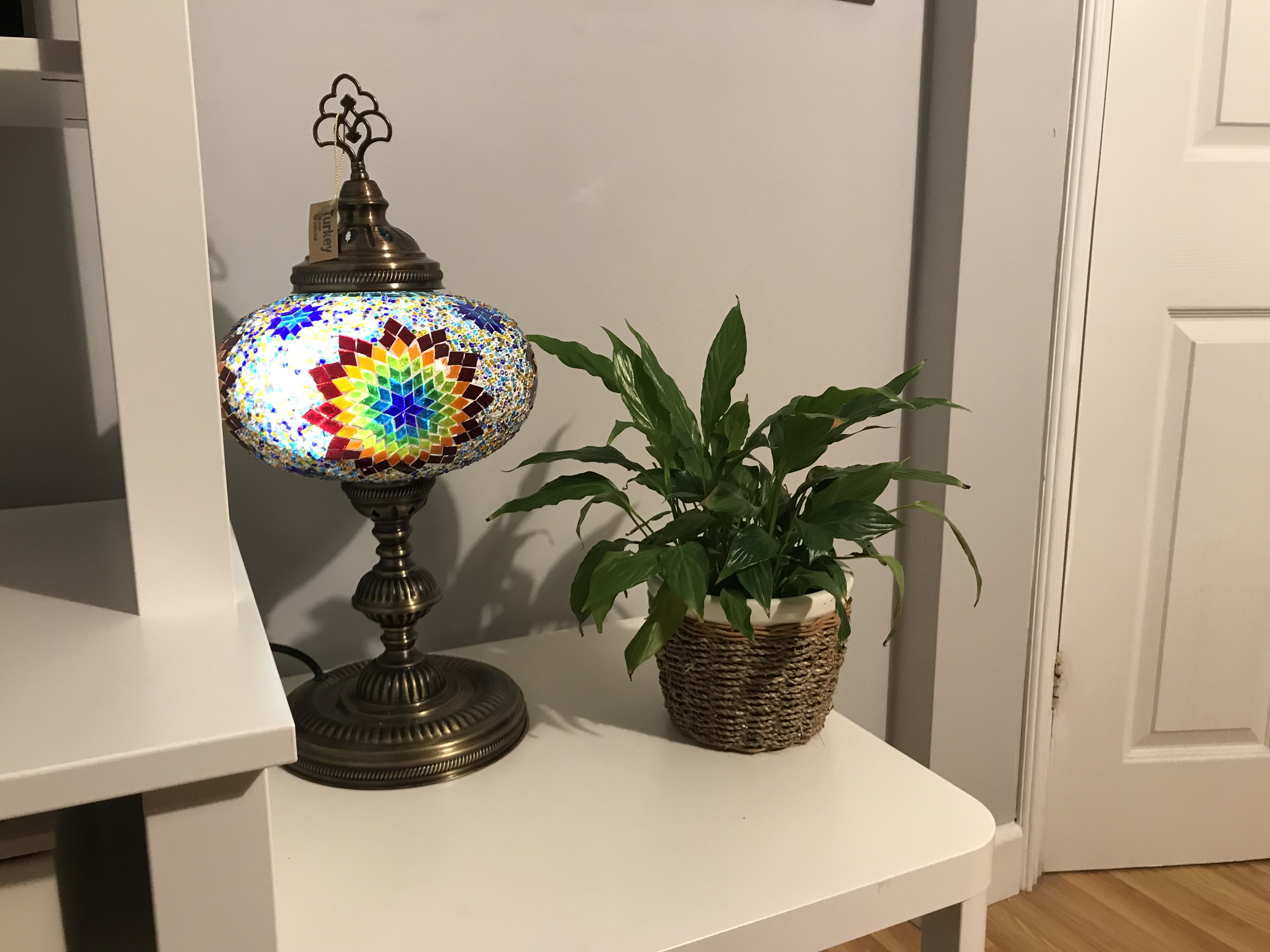 Transform your home with the enchanting beauty of Turkish mosaic lamps